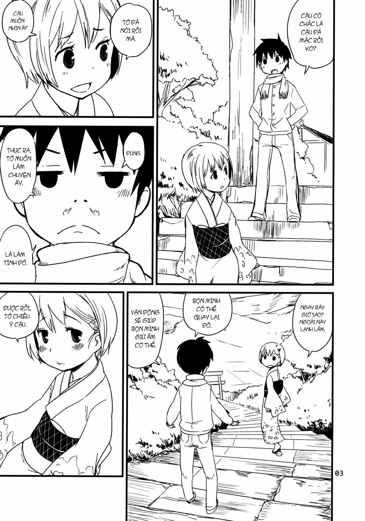HentaiVN.net - Ảnh 5 - Làm Tình Đầu Năm [The First Sex of the New Year; ひめはじめ] - Chap 1