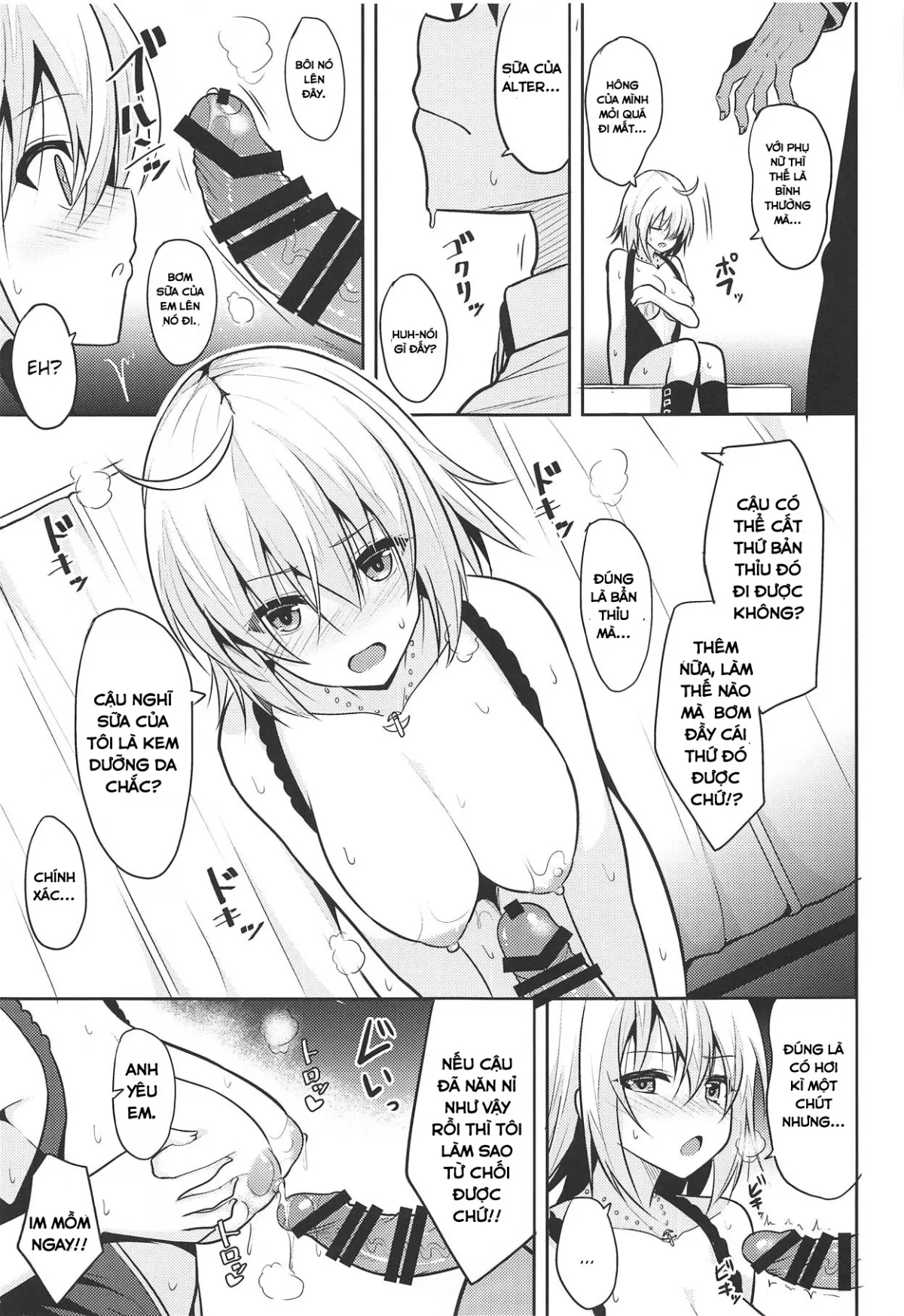 HentaiVN.net - Ảnh 10 - Hontou wa H Shitai Jeanne Alter (Fate Grand Order) - Chap 1