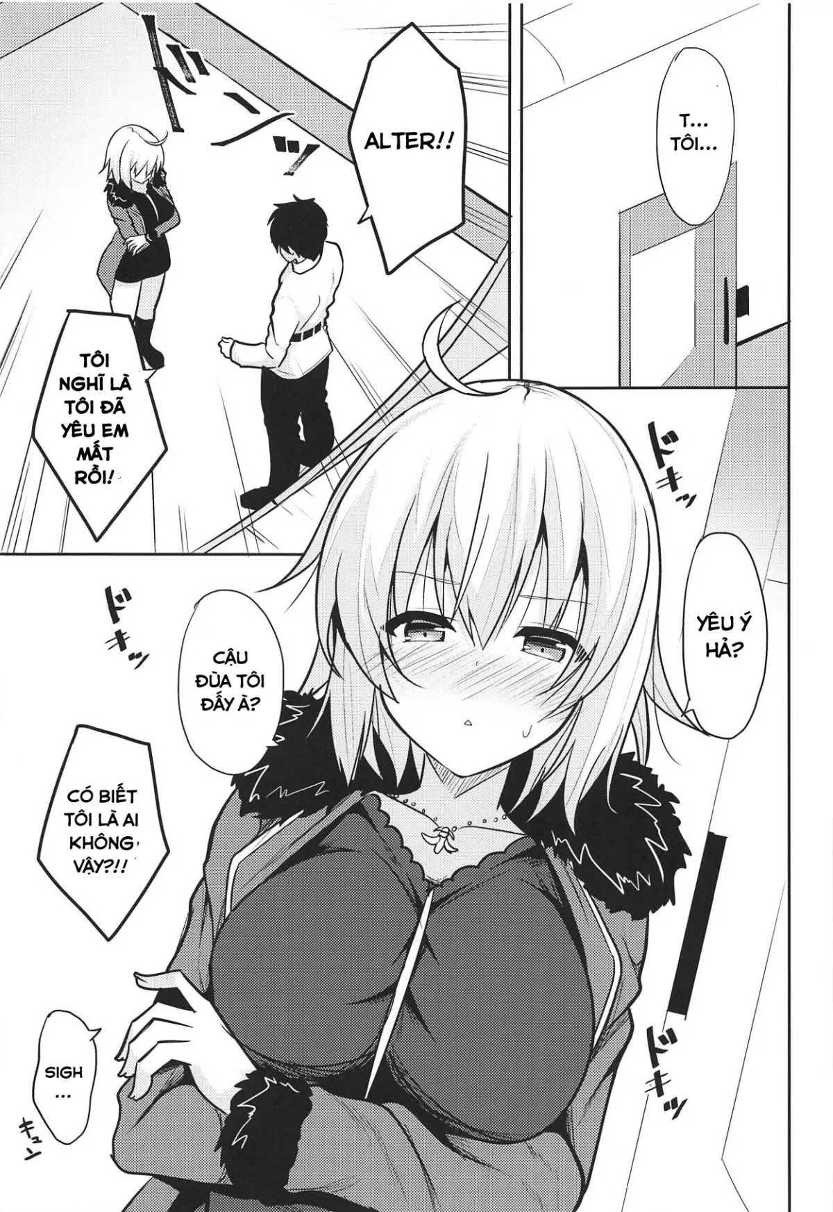 HentaiVN.net - Ảnh 4 - Hontou wa H Shitai Jeanne Alter (Fate Grand Order) - Chap 1