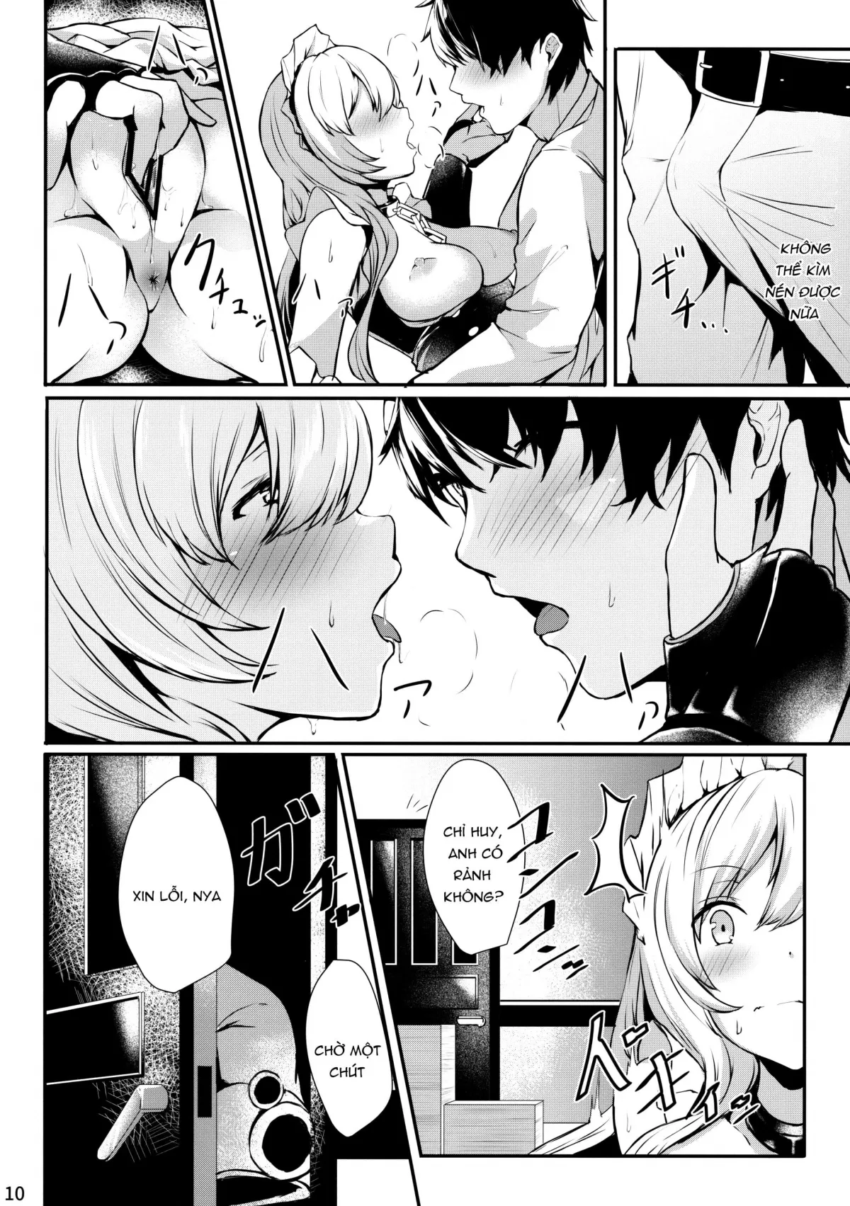 HentaiVN.net - Ảnh 9 - Belfast-san to Shitsuke Aitai! (Azur Lane) [ベルファストさんと躾けあい隊っ! (アズールレーン)] - Chap 1