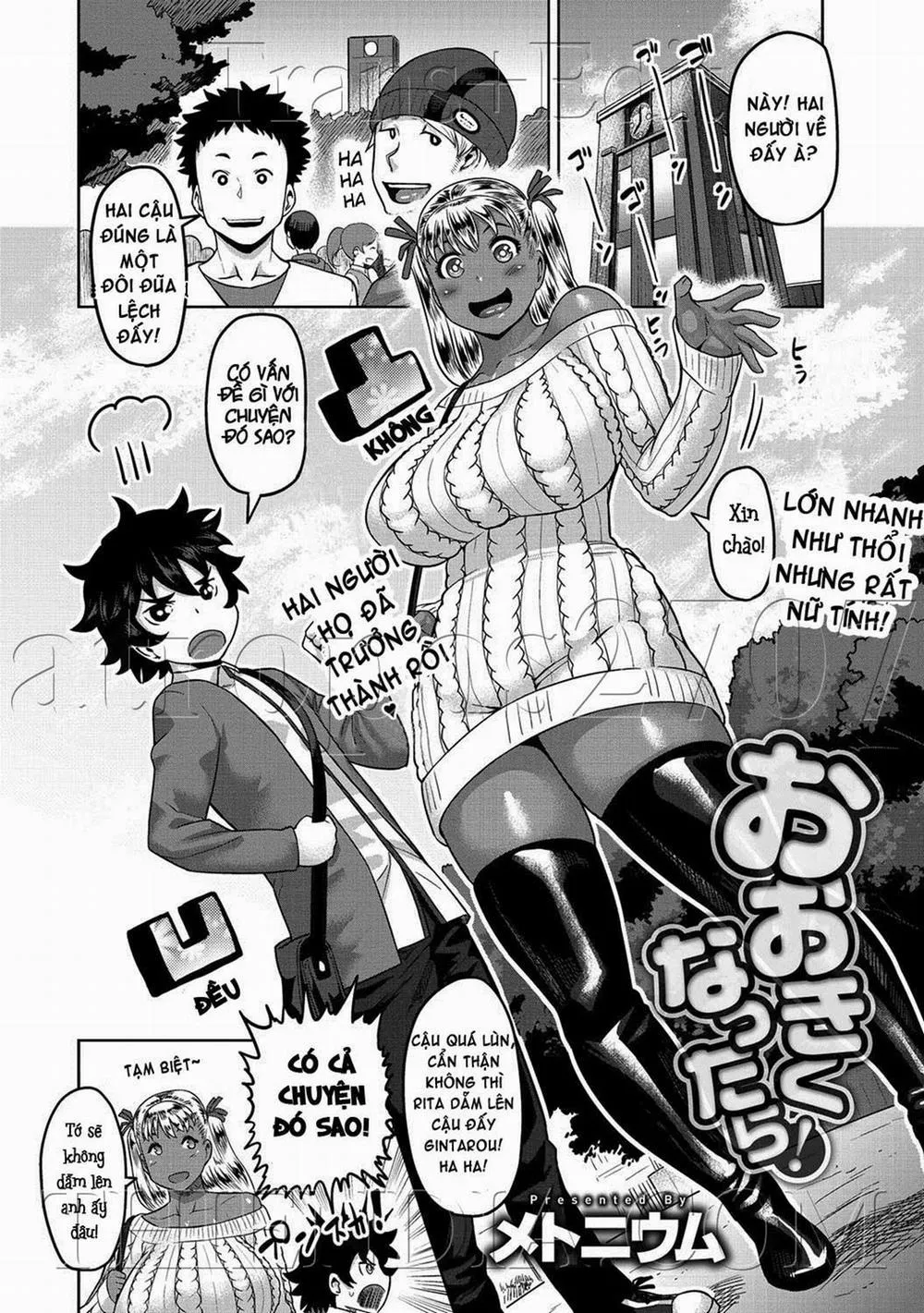 HentaiVN.net - Ảnh 1 - Ookiku Nattara - Chap 1
