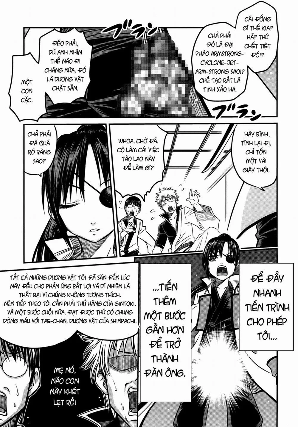 HentaiVN.net - Ảnh 4 - Yagyuu Kyuu-chan no Inbou!! (Gintama) - Chap 1