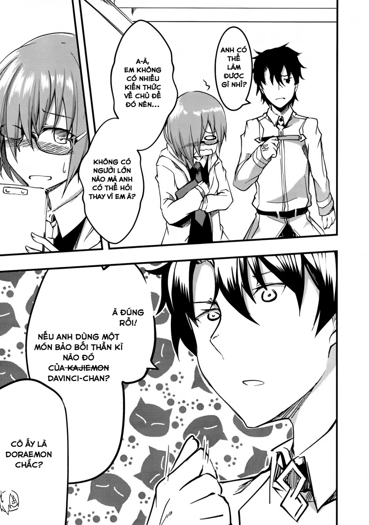 HentaiVN.net - Ảnh 3 - Bảo bối thần kì của Davinci chan [[Tonari no Dagashiya-san (ku-ba)] Koigokoro Meltdown (Fate Grand Order)] - Chap 1