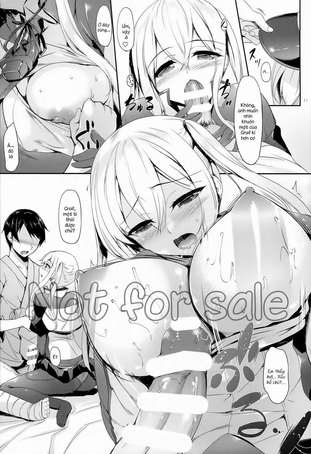 HentaiVN.net - Ảnh 10 - Doitsu Nadeshiko (Kancolle) - Chap 1