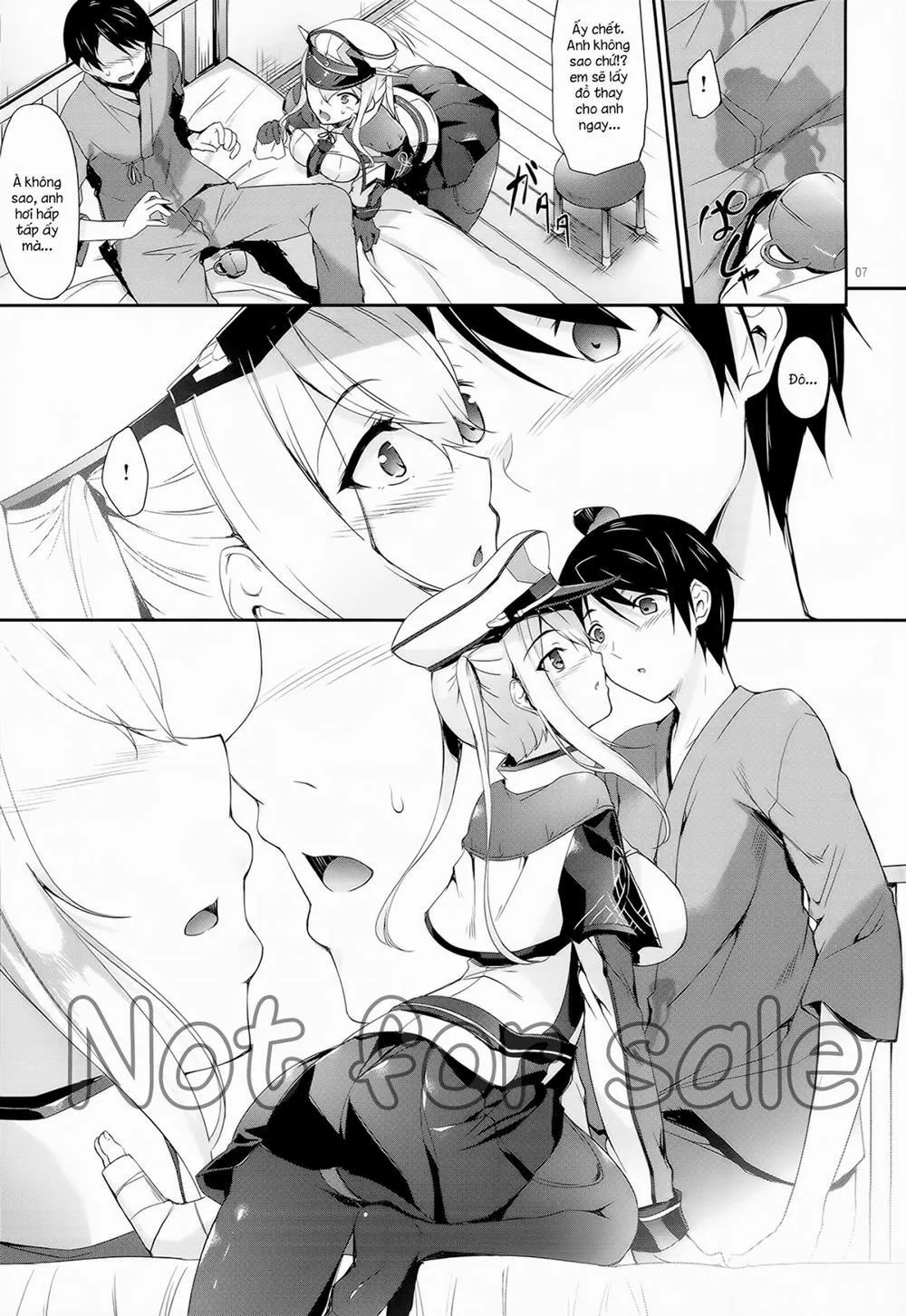 HentaiVN.net - Ảnh 6 - Doitsu Nadeshiko (Kancolle) - Chap 1