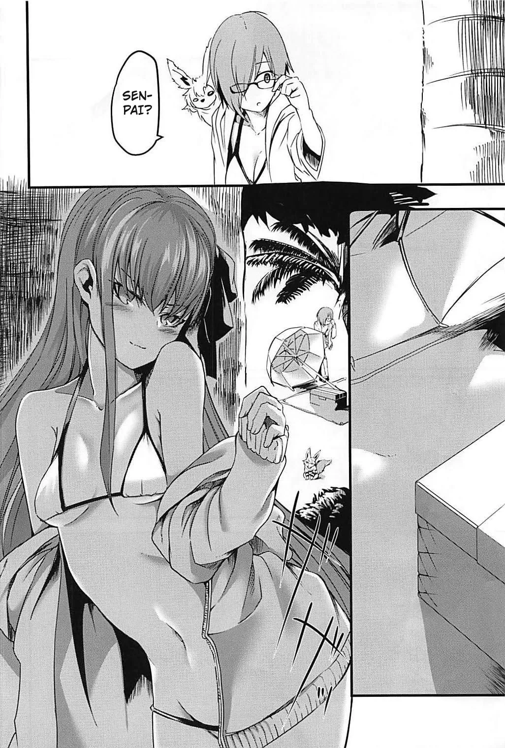 HentaiVN.net - Ảnh 12 - Melt trông thế nào khi mặc đồ bơi? [What Melt Looks Like in Her Swimsuit; Melt ga Mizugi ni Kigaetara; メルトが水着に着替えたら] - Chap 1