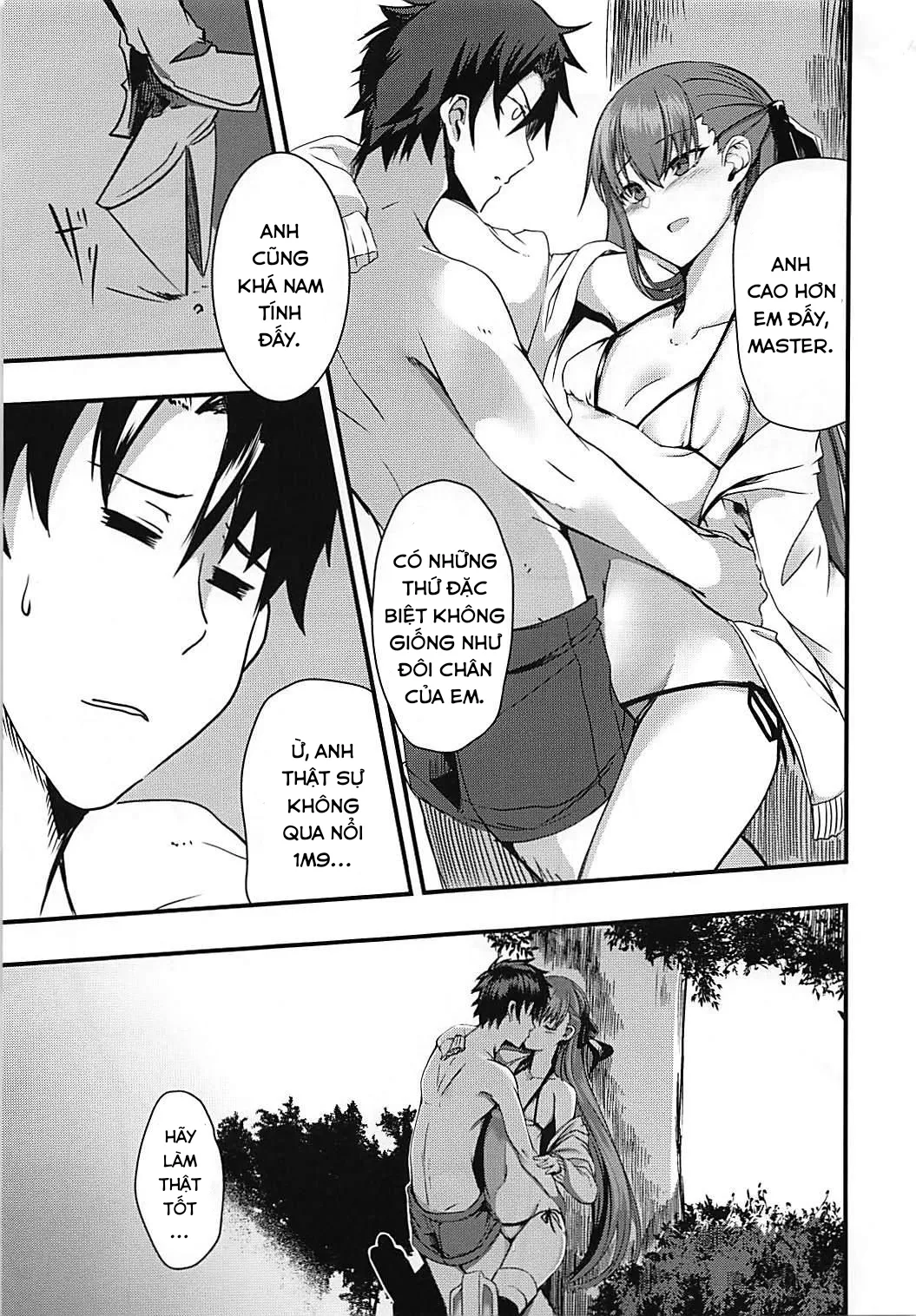HentaiVN.net - Ảnh 13 - Melt trông thế nào khi mặc đồ bơi? [What Melt Looks Like in Her Swimsuit; Melt ga Mizugi ni Kigaetara; メルトが水着に着替えたら] - Chap 1