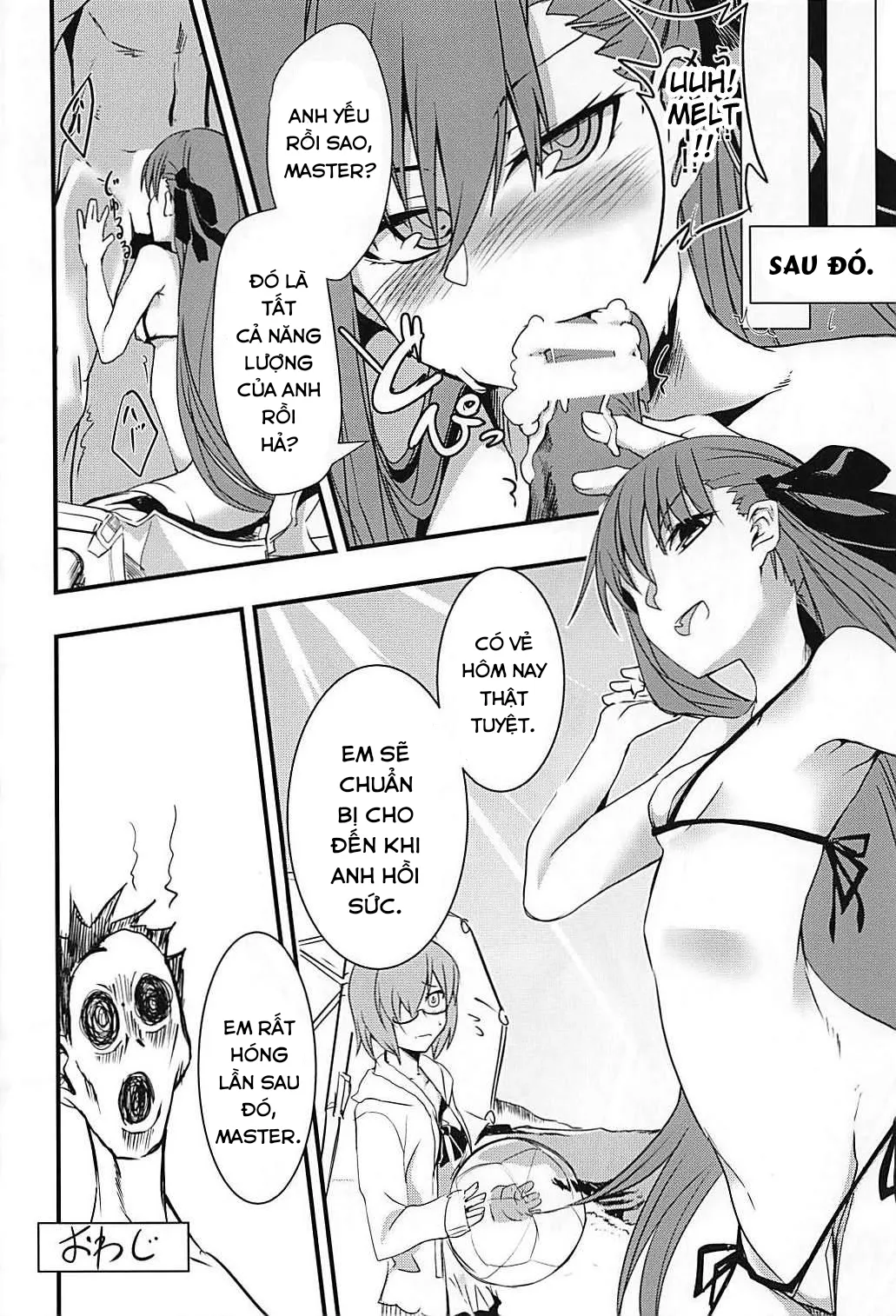 HentaiVN.net - Ảnh 26 - Melt trông thế nào khi mặc đồ bơi? [What Melt Looks Like in Her Swimsuit; Melt ga Mizugi ni Kigaetara; メルトが水着に着替えたら] - Chap 1