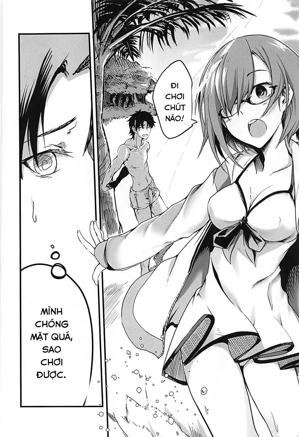 HentaiVN.net - Ảnh 4 - Melt trông thế nào khi mặc đồ bơi? [What Melt Looks Like in Her Swimsuit; Melt ga Mizugi ni Kigaetara; メルトが水着に着替えたら] - Chap 1