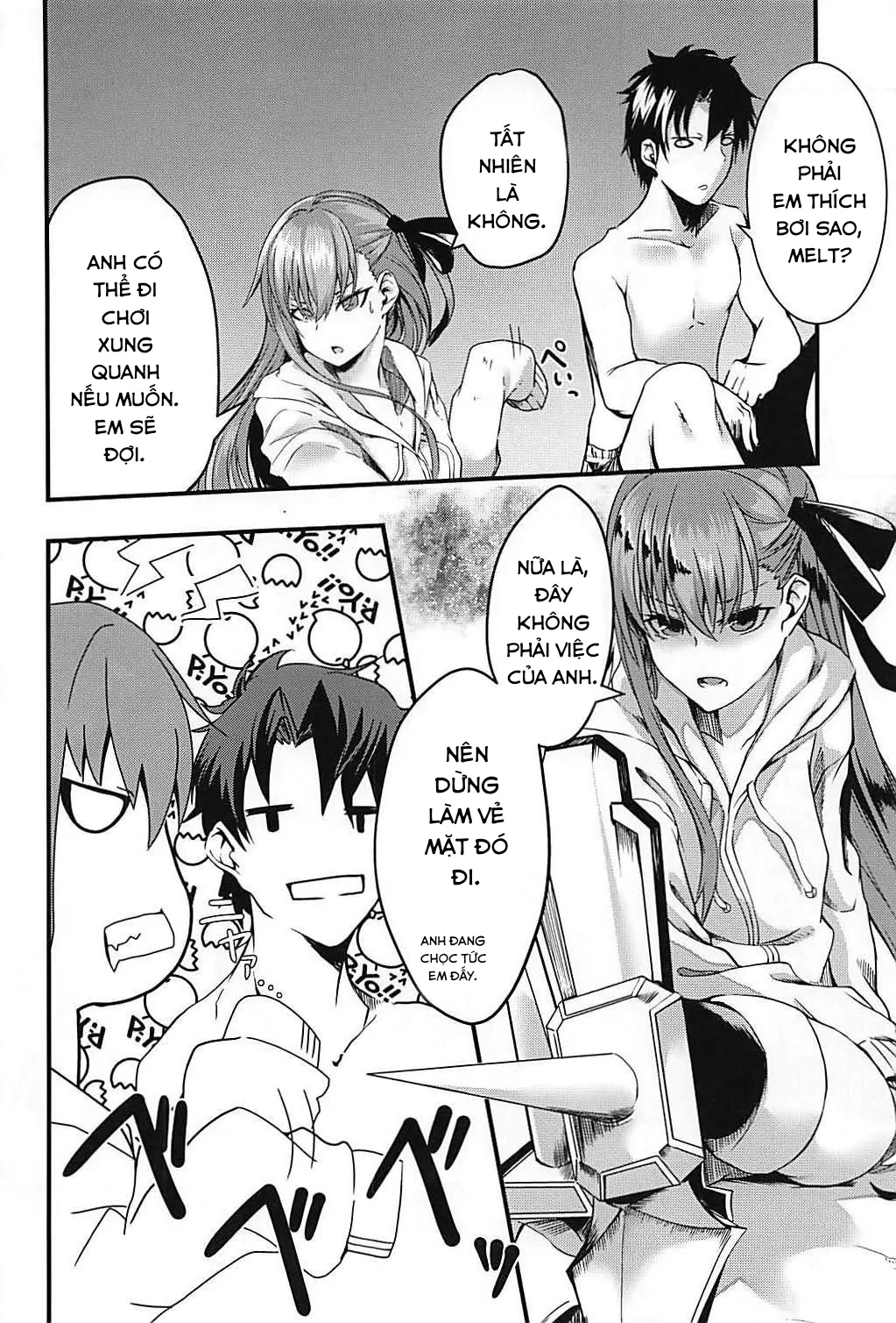 HentaiVN.net - Ảnh 6 - Melt trông thế nào khi mặc đồ bơi? [What Melt Looks Like in Her Swimsuit; Melt ga Mizugi ni Kigaetara; メルトが水着に着替えたら] - Chap 1
