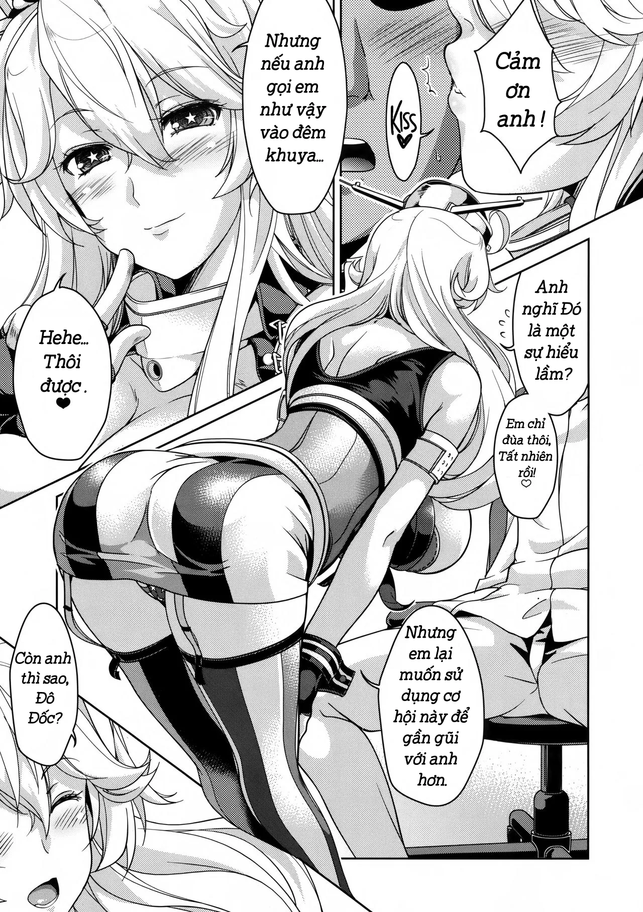 HentaiVN.net - Ảnh 5 - I owant you! (Kantai Collection -KanColle-) [Cô thư ký riêng của tôi] - Chap 1