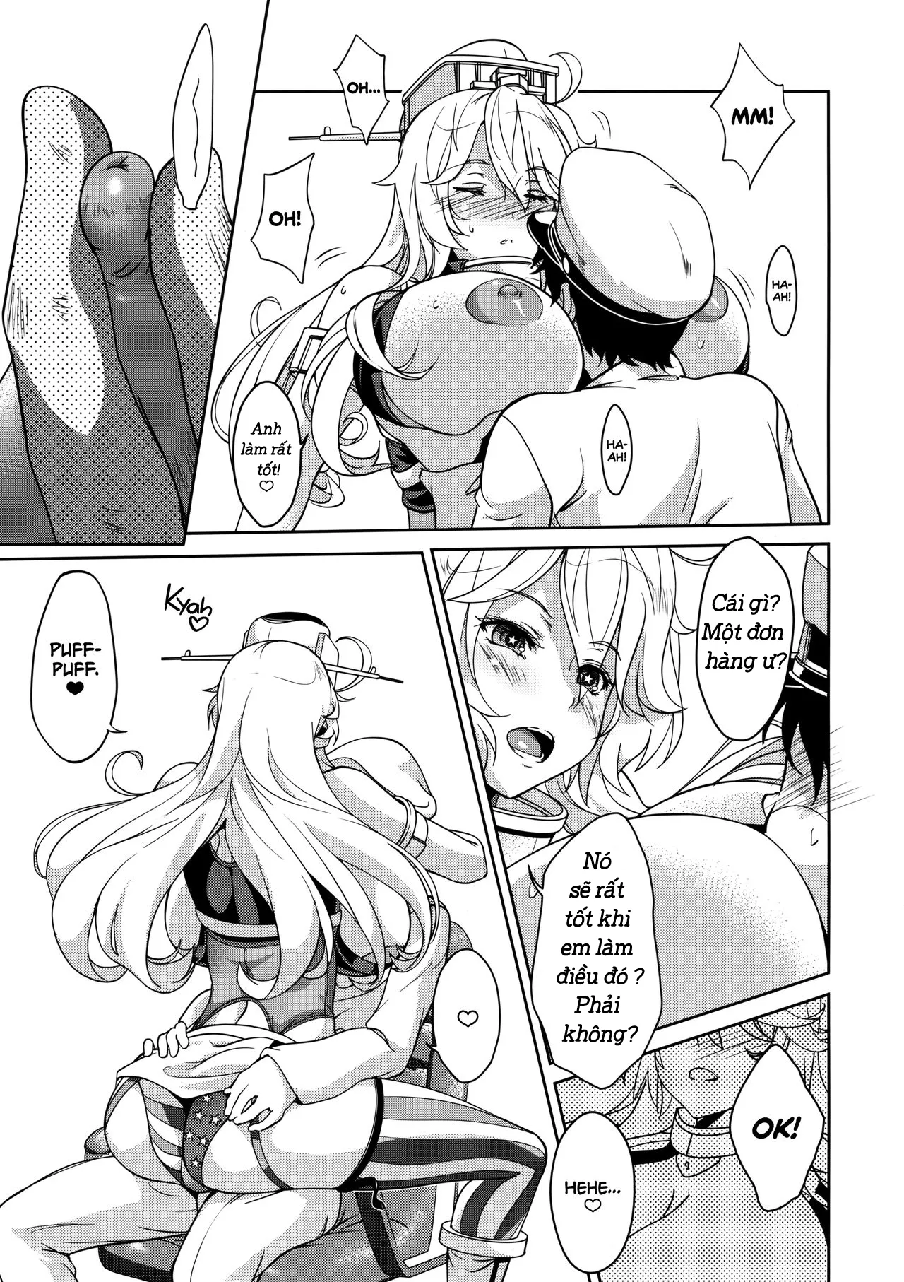 HentaiVN.net - Ảnh 7 - I owant you! (Kantai Collection -KanColle-) [Cô thư ký riêng của tôi] - Chap 1