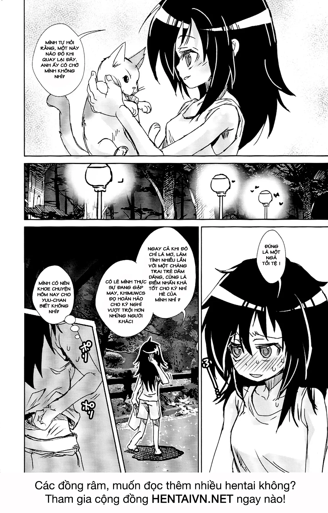HentaiVN.net - Ảnh 14 - I'm Popular Now, But Only With Cats! (Watashi ga Motenai no wa Dou Kangaetemo Omaera ga Warui!) [Vì ế nên em bị hoang tưởng!] - Chap 1