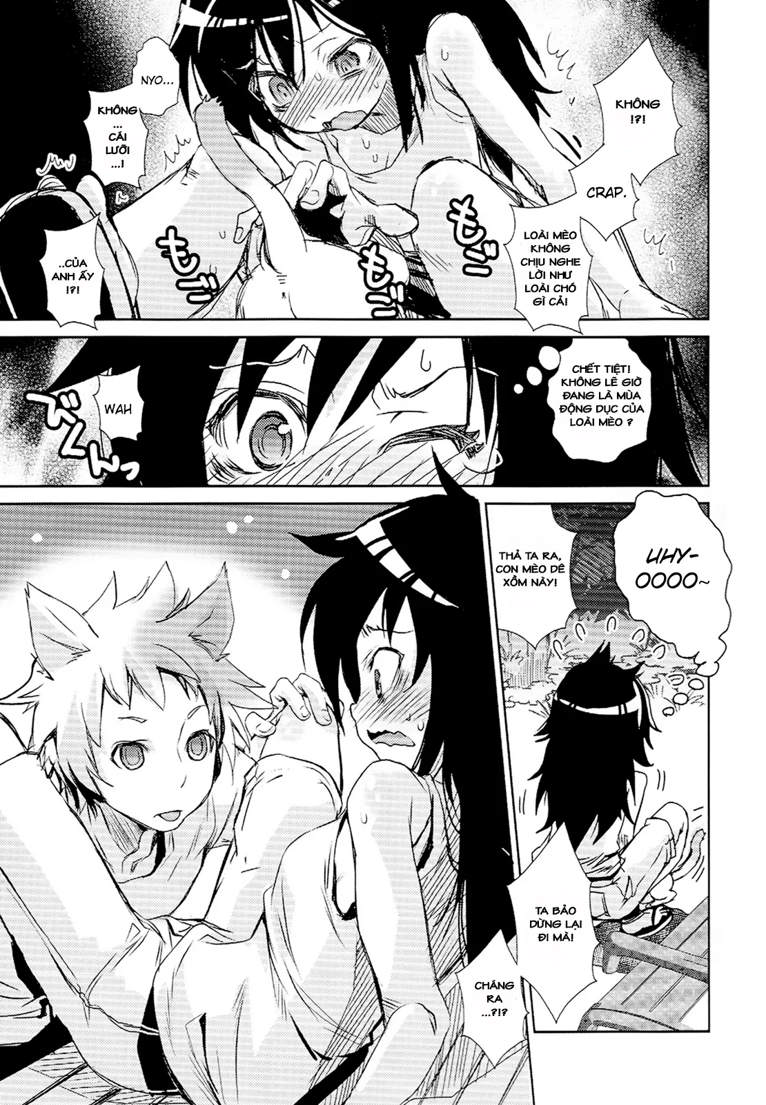 HentaiVN.net - Ảnh 5 - I'm Popular Now, But Only With Cats! (Watashi ga Motenai no wa Dou Kangaetemo Omaera ga Warui!) [Vì ế nên em bị hoang tưởng!] - Chap 1