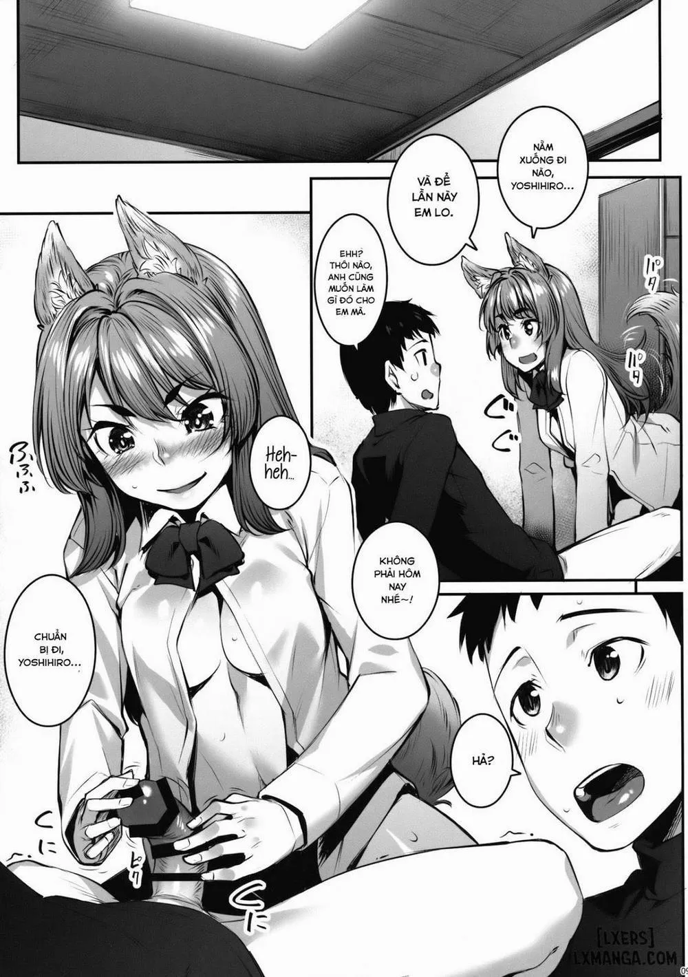 HentaiVN.net - Ảnh 10 - Okitsune Winter - Chap 1
