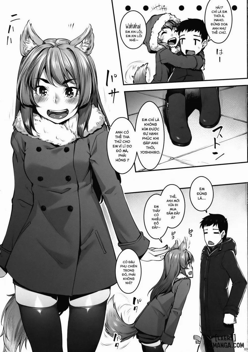 HentaiVN.net - Ảnh 4 - Okitsune Winter - Chap 1