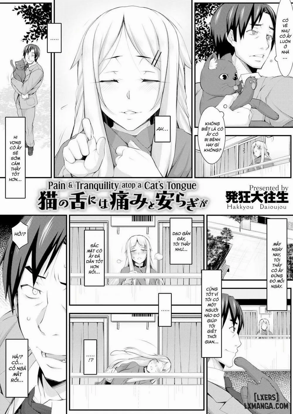 HentaiVN.net - Ảnh 2 - Pain & Tranquility Atop a Cat’s Tongue - Chap 1