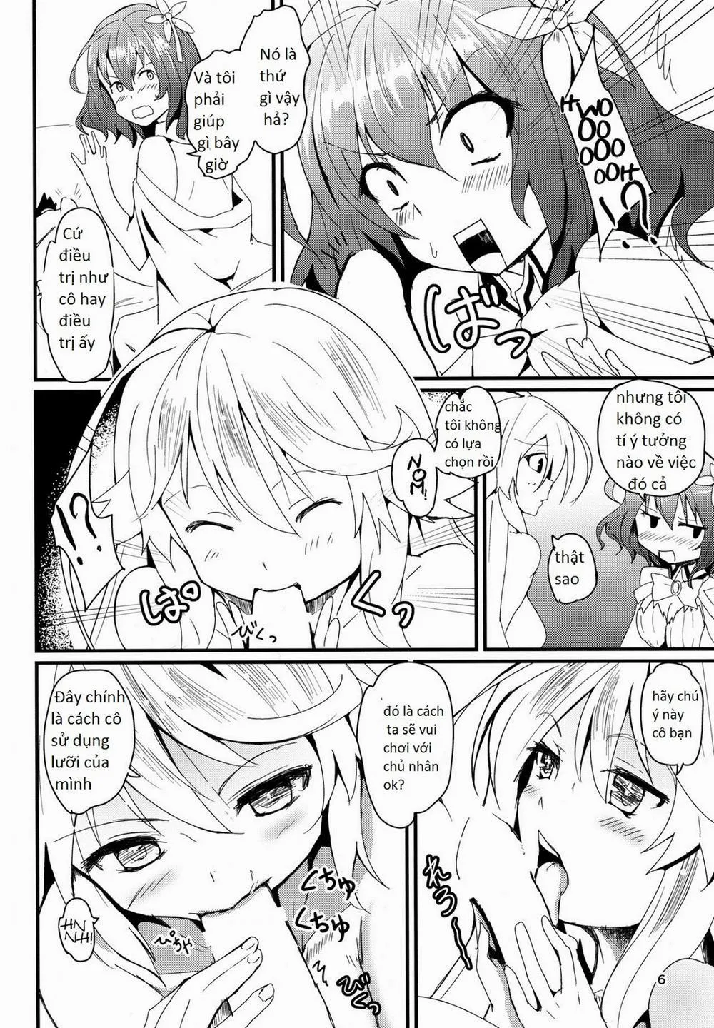 HentaiVN.net - Ảnh 6 - Jibril to Steph no Gohoushi Shitemita (No Game No Life) - Chap 1
