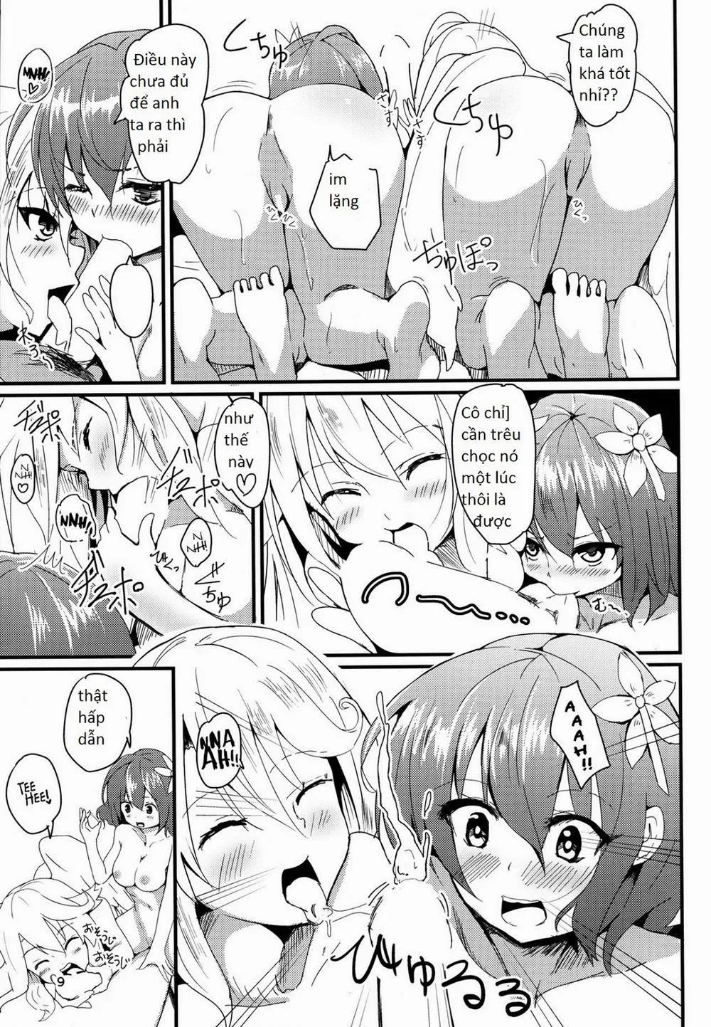 HentaiVN.net - Ảnh 9 - Jibril to Steph no Gohoushi Shitemita (No Game No Life) - Chap 1