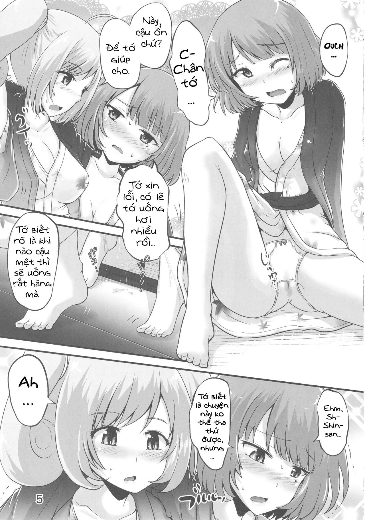 HentaiVN.net - Ảnh 5 - Kaede-san to Shuga ga Oshikko Mamire de Icha Kora Suru Hon (The IDOLM@STER CIinderella Girls) [A book where Kaede-san and Shuga make out covered in pee] - Chap 1