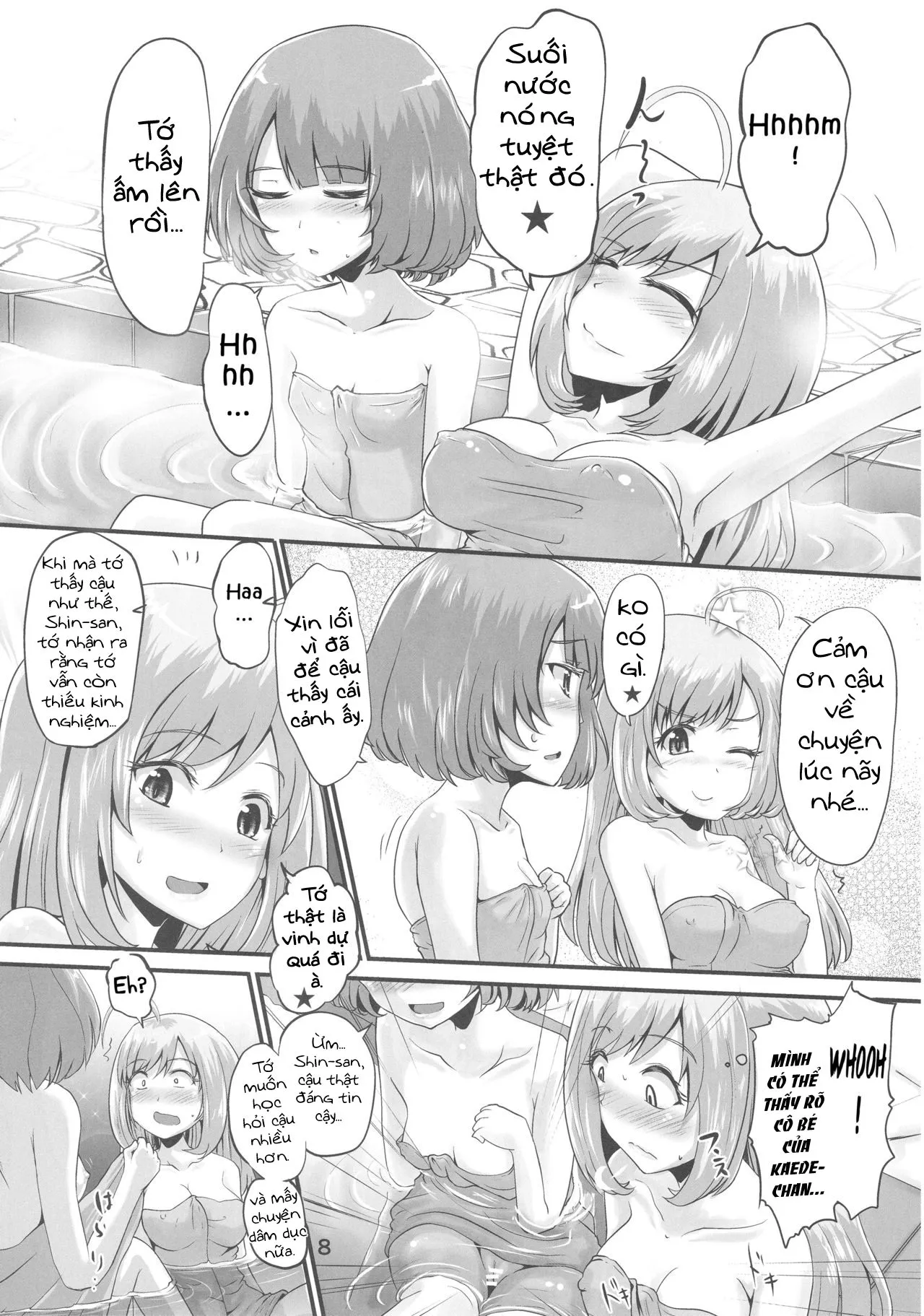 HentaiVN.net - Ảnh 8 - Kaede-san to Shuga ga Oshikko Mamire de Icha Kora Suru Hon (The IDOLM@STER CIinderella Girls) [A book where Kaede-san and Shuga make out covered in pee] - Chap 1