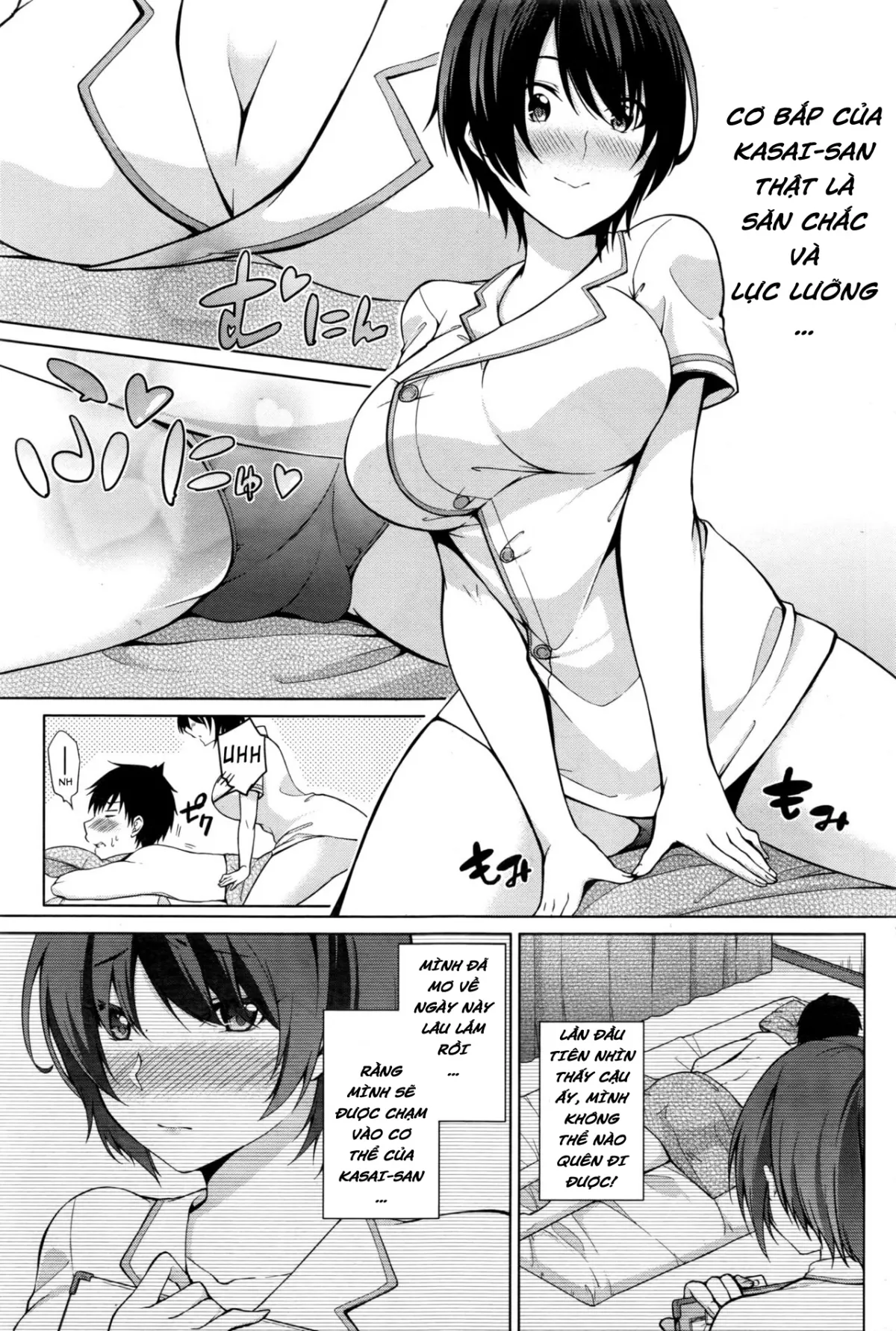 HentaiVN.net - Ảnh 8 - Bài Thuốc Đặc Biệt Của Em! [I'll Give You A Special Service, 特別営業いたします] - Chap 1