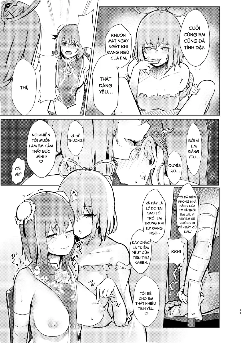 HentaiVN.net - Ảnh 8 - Kasen-chan ga Seiga-san ni Kawaigarareru Hon [A book where Kasen-chan is loved by Seiga-san] - Chap 1