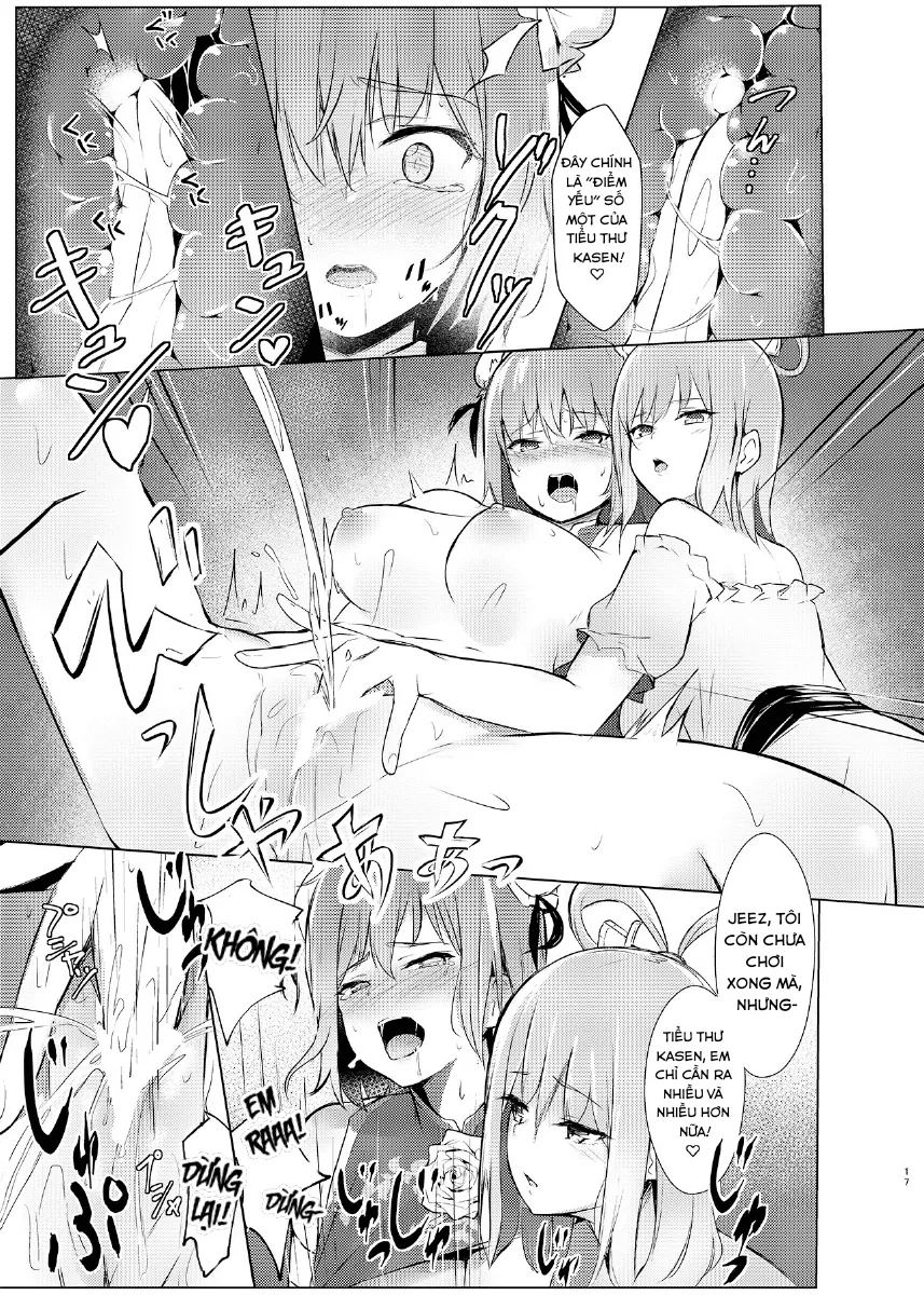 HentaiVN.net - Ảnh 13 - Kasen-chan ga Seiga-san ni Kawaigarareru Hon [A book where Kasen-chan is loved by Seiga-san] - Chap 1