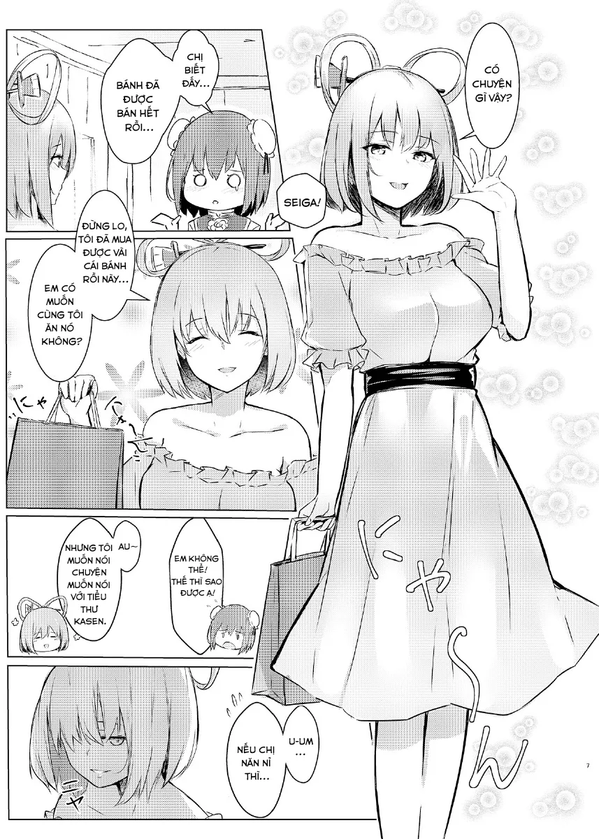 HentaiVN.net - Ảnh 4 - Kasen-chan ga Seiga-san ni Kawaigarareru Hon [A book where Kasen-chan is loved by Seiga-san] - Chap 1