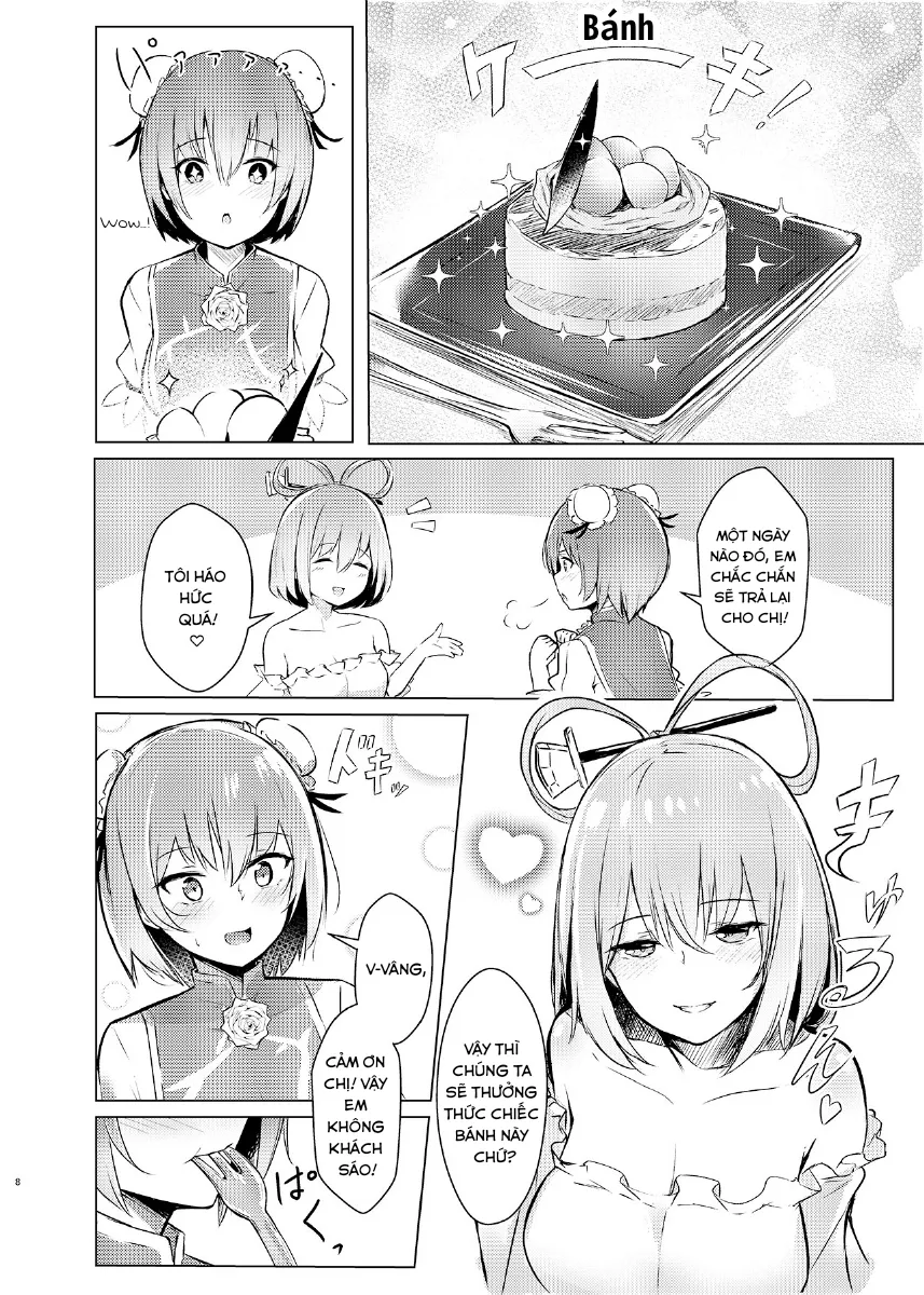 HentaiVN.net - Ảnh 5 - Kasen-chan ga Seiga-san ni Kawaigarareru Hon [A book where Kasen-chan is loved by Seiga-san] - Chap 1