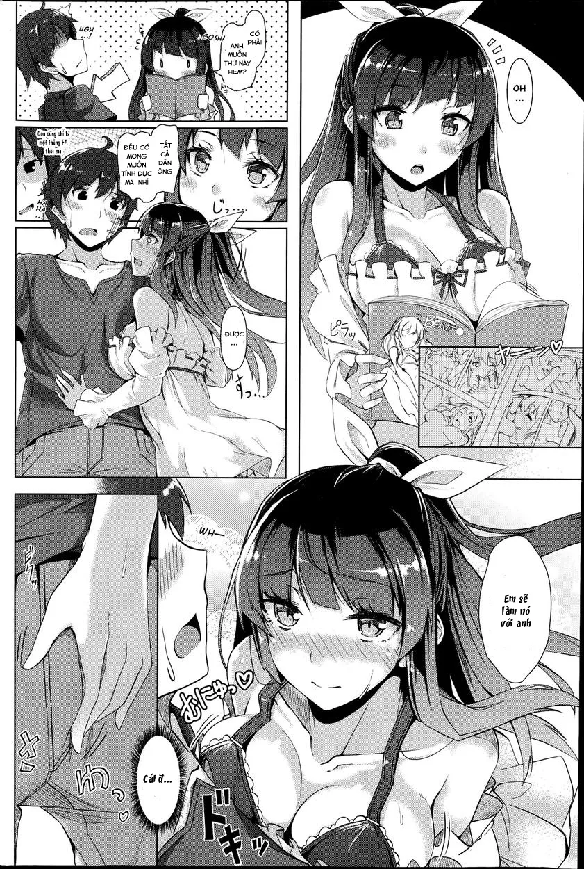 HentaiVN.net - Ảnh 8 - A Straightforward Princess and a Feeble Prince - Chap 1