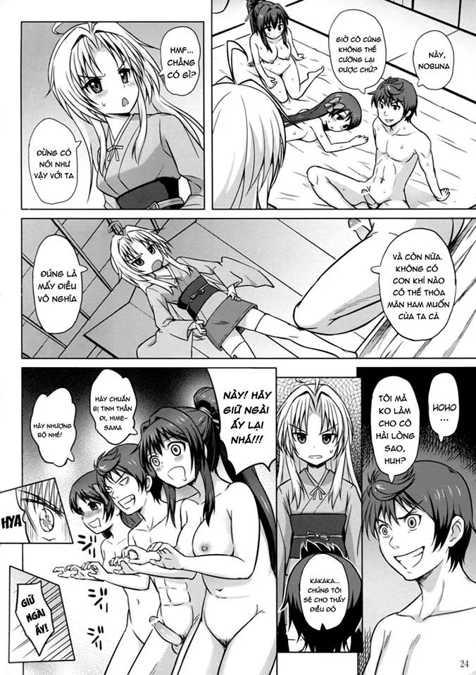 HentaiVN.net - Ảnh 26 - Oda Nobuna ga! (Oda Nobuna no Yabou) [織田のぶながっ! (織田信奈の野望)] - Chap 1