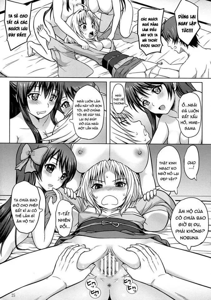 HentaiVN.net - Ảnh 27 - Oda Nobuna ga! (Oda Nobuna no Yabou) [織田のぶながっ! (織田信奈の野望)] - Chap 1