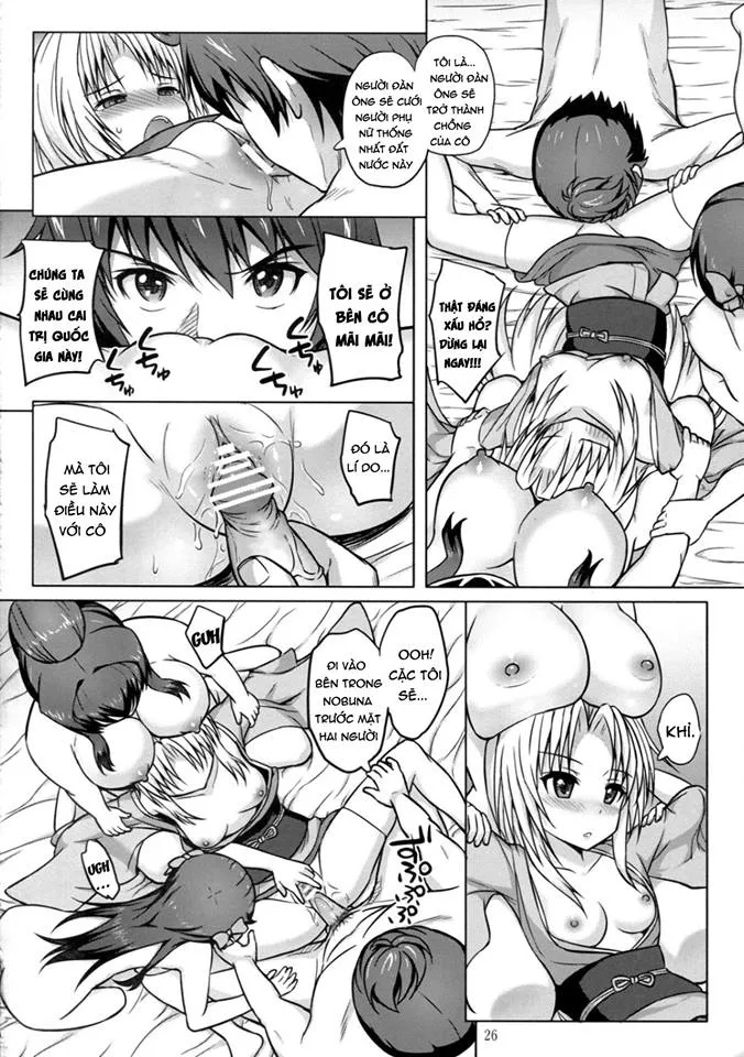 HentaiVN.net - Ảnh 28 - Oda Nobuna ga! (Oda Nobuna no Yabou) [織田のぶながっ! (織田信奈の野望)] - Chap 1