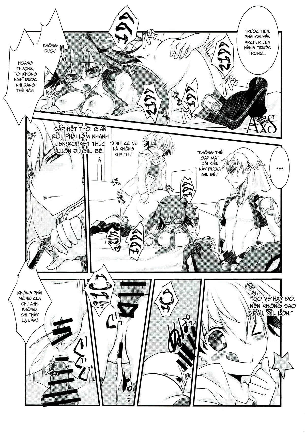 HentaiVN.net - Ảnh 23 - Gil-kun to Shota Sukebe Shiyou to Shite Gekokujou Sareru Hon. (Fate/Grand Order) - Chap 1