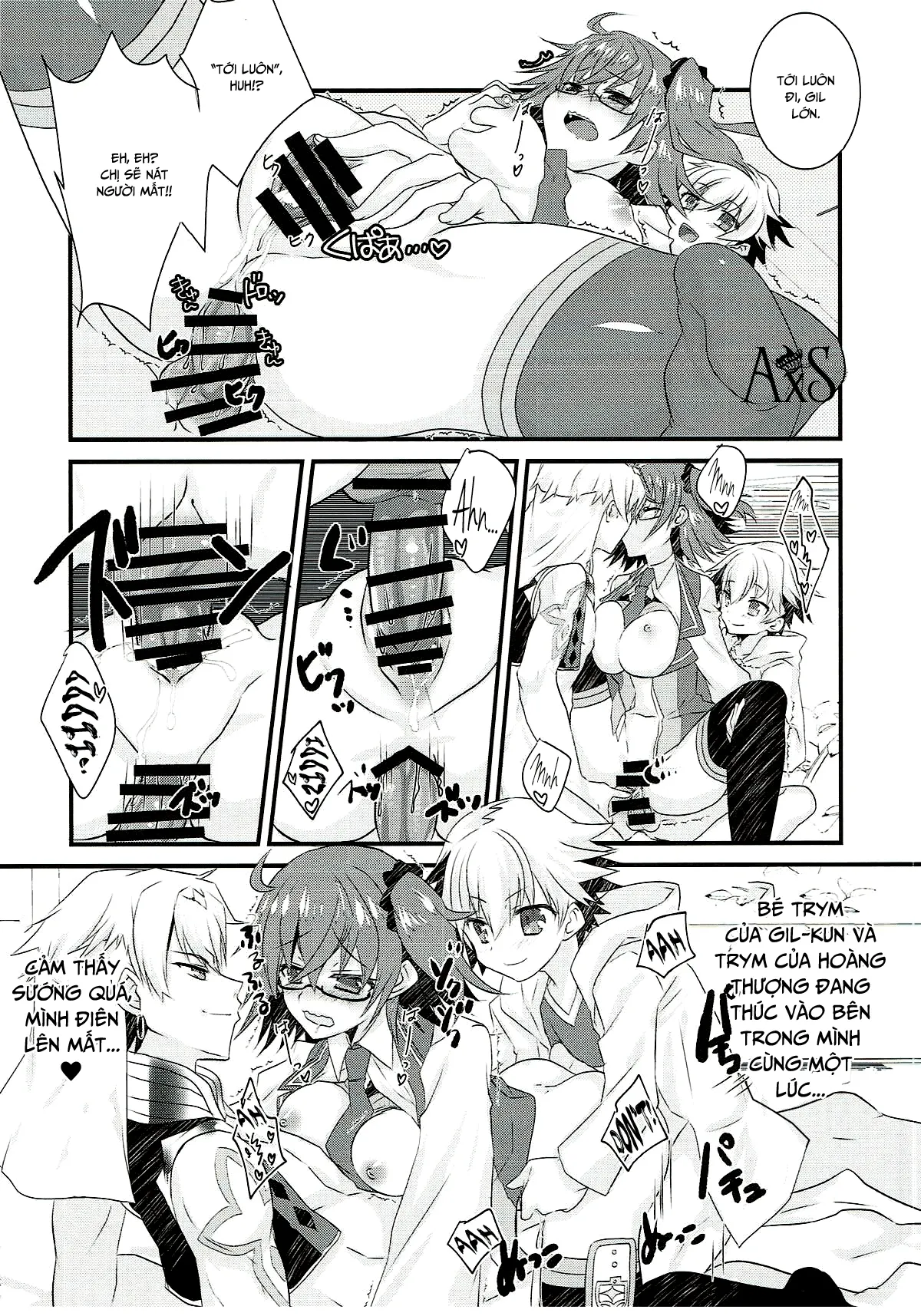 HentaiVN.net - Ảnh 24 - Gil-kun to Shota Sukebe Shiyou to Shite Gekokujou Sareru Hon. (Fate/Grand Order) - Chap 1