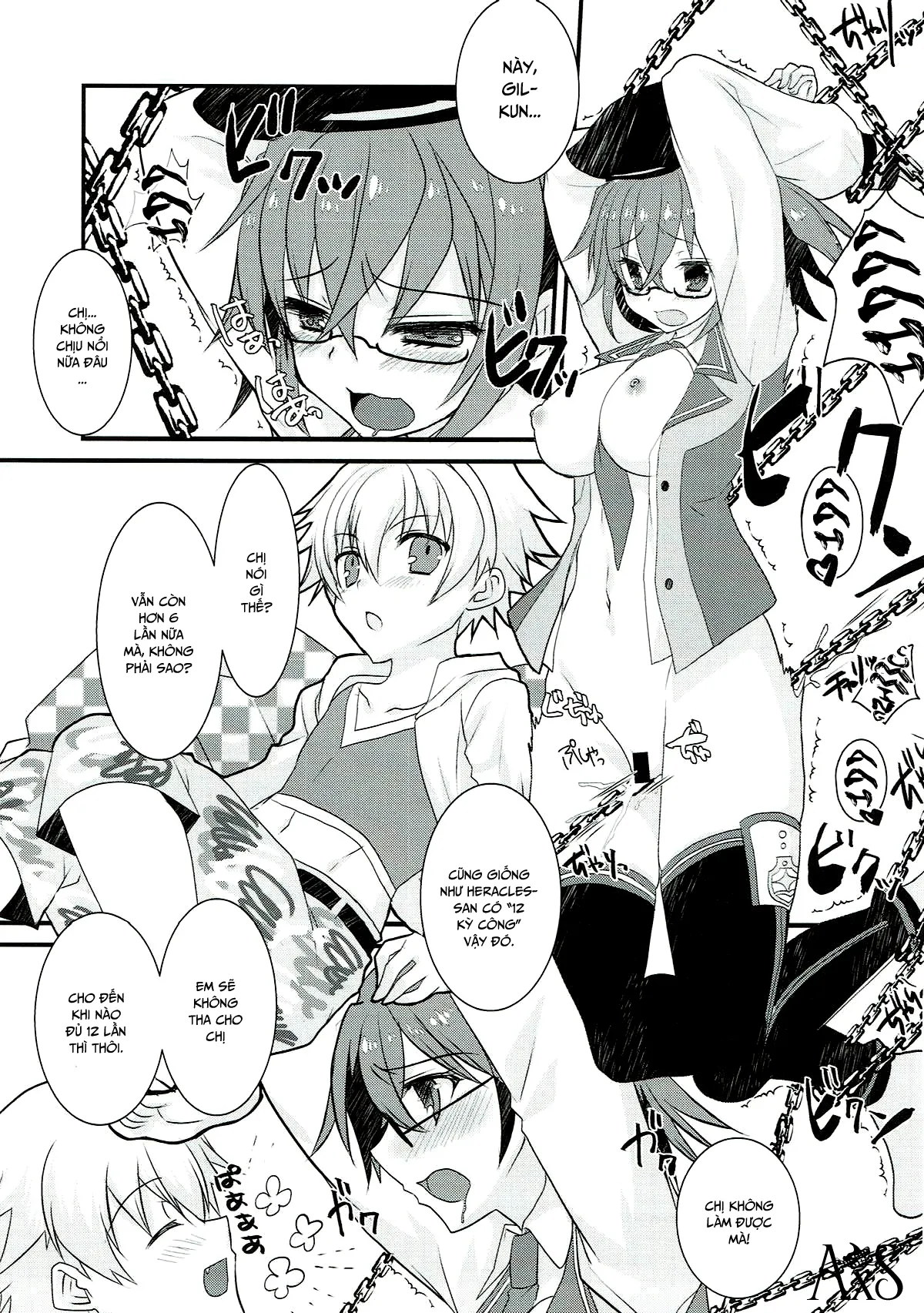 HentaiVN.net - Ảnh 3 - Gil-kun to Shota Sukebe Shiyou to Shite Gekokujou Sareru Hon. (Fate/Grand Order) - Chap 1