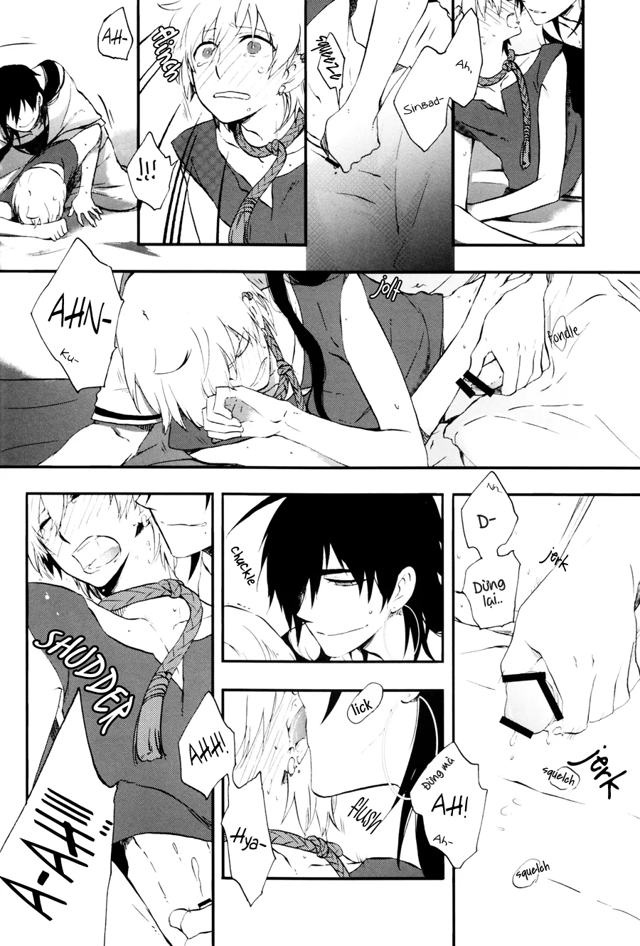 HentaiVN.net - Ảnh 13 - The Hierophile Smiles Twice (Magi: The Labyrinth of Magic) [Hierophilia wa Nido Warau, ヒエロフィリアは二度笑う] - Chap 1