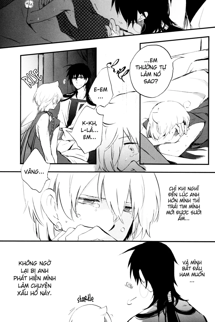 HentaiVN.net - Ảnh 14 - The Hierophile Smiles Twice (Magi: The Labyrinth of Magic) [Hierophilia wa Nido Warau, ヒエロフィリアは二度笑う] - Chap 1