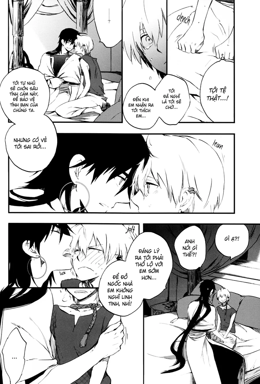 HentaiVN.net - Ảnh 15 - The Hierophile Smiles Twice (Magi: The Labyrinth of Magic) [Hierophilia wa Nido Warau, ヒエロフィリアは二度笑う] - Chap 1