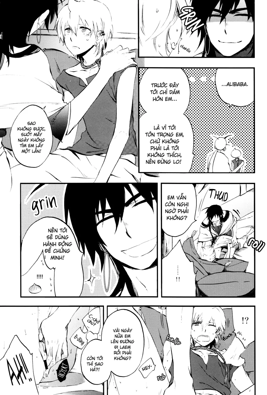 HentaiVN.net - Ảnh 16 - The Hierophile Smiles Twice (Magi: The Labyrinth of Magic) [Hierophilia wa Nido Warau, ヒエロフィリアは二度笑う] - Chap 1