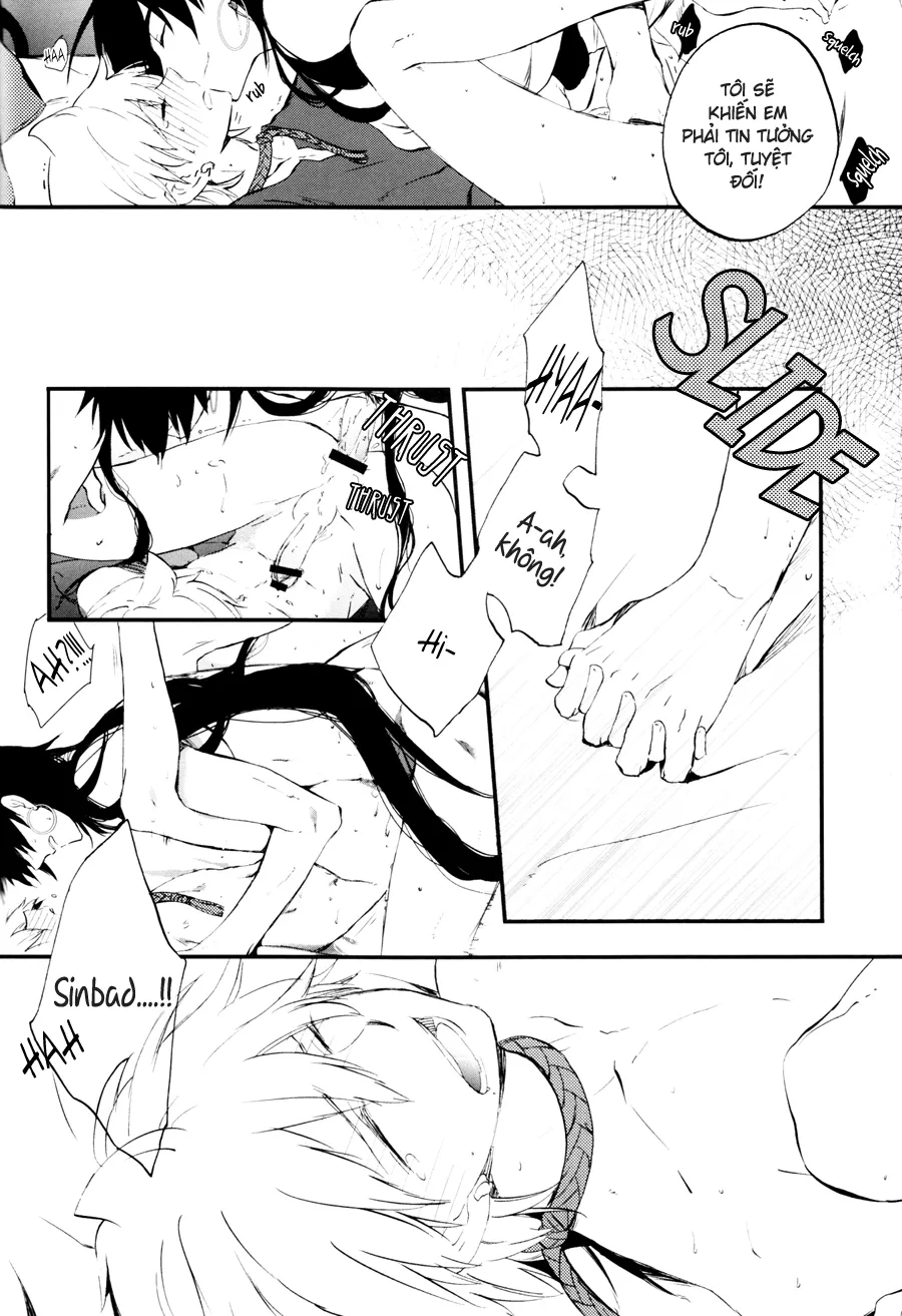 HentaiVN.net - Ảnh 17 - The Hierophile Smiles Twice (Magi: The Labyrinth of Magic) [Hierophilia wa Nido Warau, ヒエロフィリアは二度笑う] - Chap 1