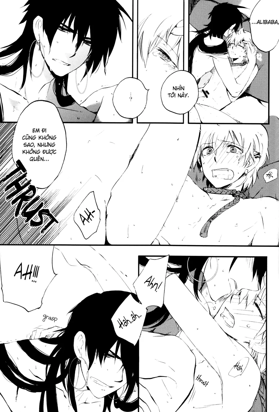 HentaiVN.net - Ảnh 18 - The Hierophile Smiles Twice (Magi: The Labyrinth of Magic) [Hierophilia wa Nido Warau, ヒエロフィリアは二度笑う] - Chap 1