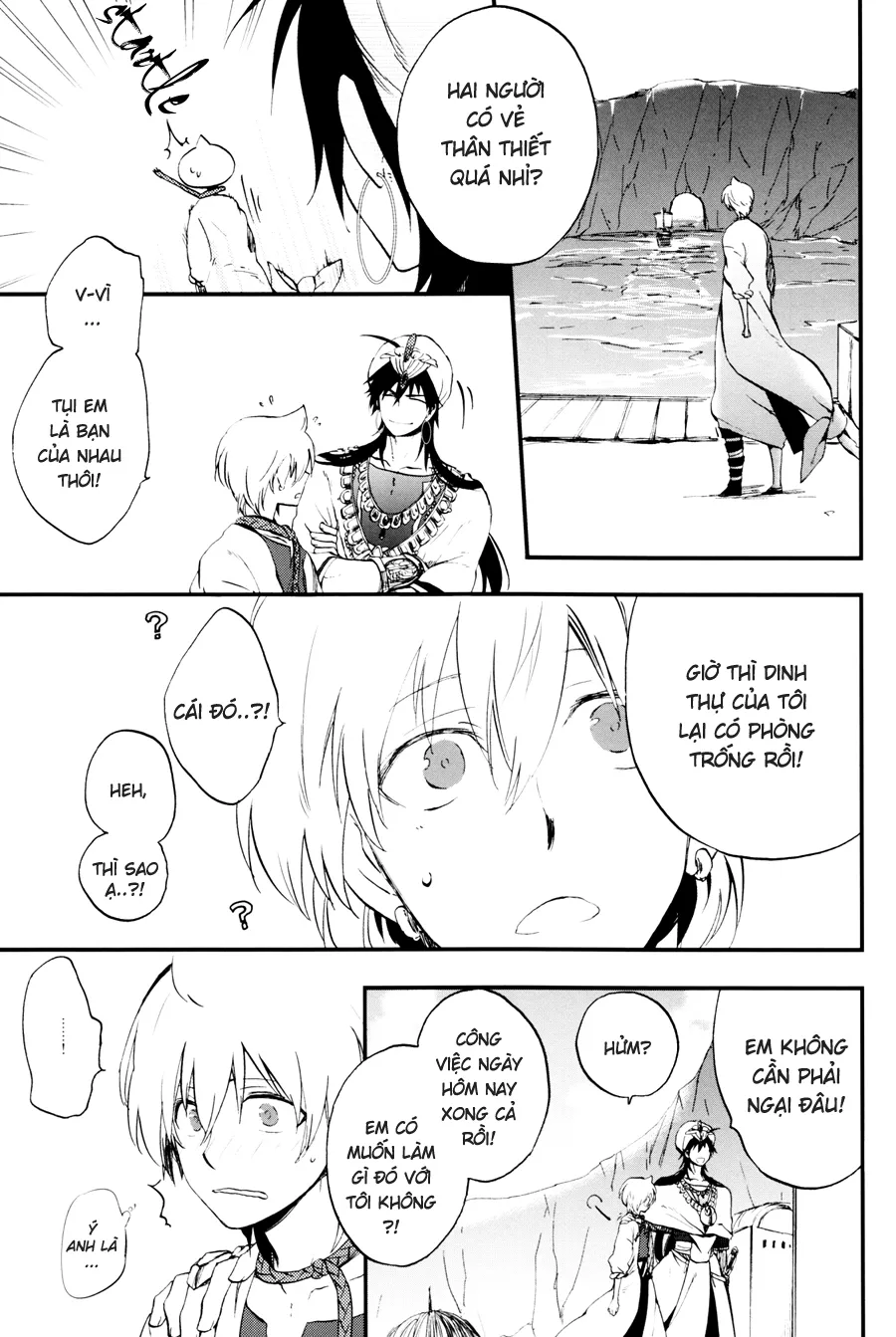 HentaiVN.net - Ảnh 20 - The Hierophile Smiles Twice (Magi: The Labyrinth of Magic) [Hierophilia wa Nido Warau, ヒエロフィリアは二度笑う] - Chap 1