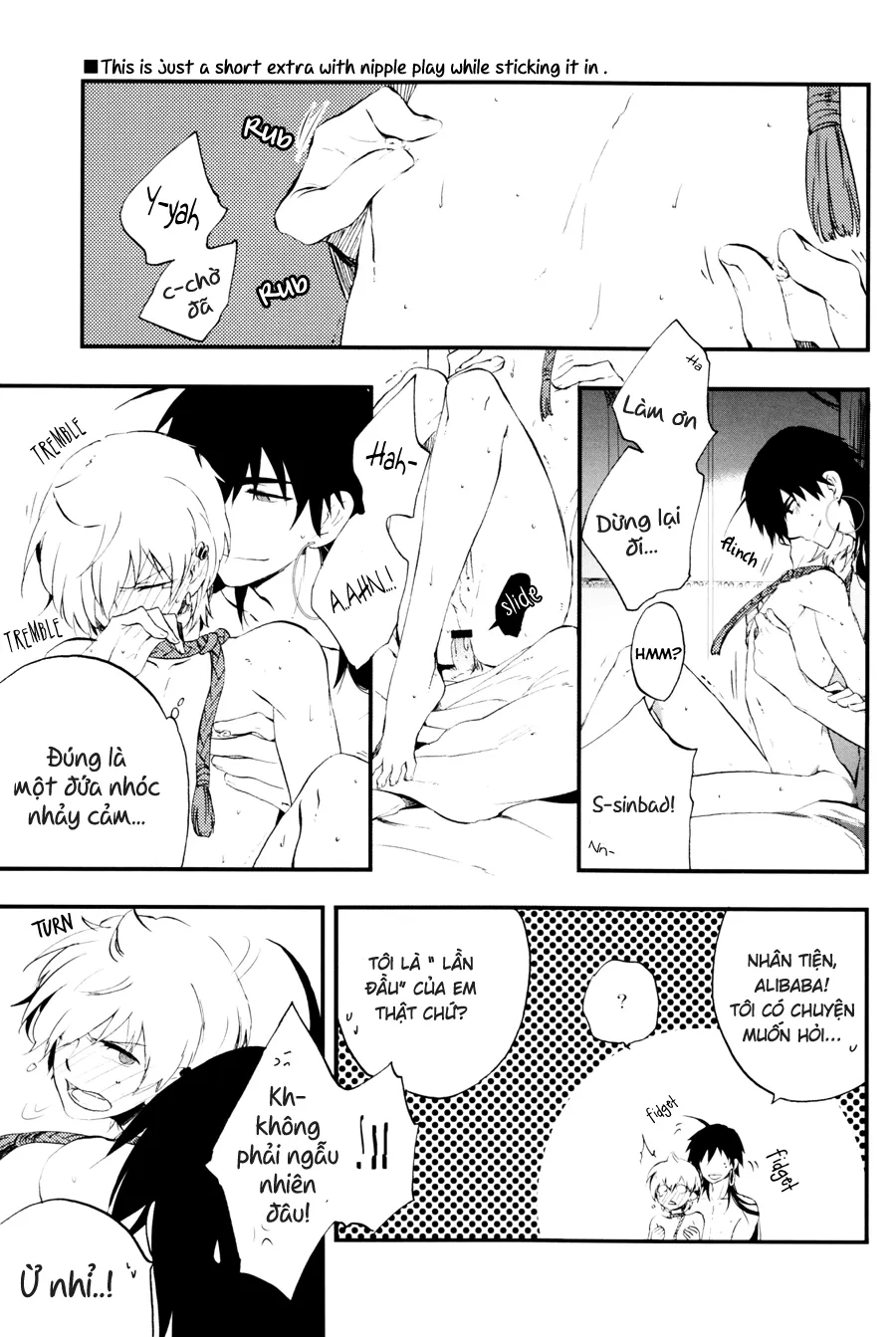 HentaiVN.net - Ảnh 22 - The Hierophile Smiles Twice (Magi: The Labyrinth of Magic) [Hierophilia wa Nido Warau, ヒエロフィリアは二度笑う] - Chap 1