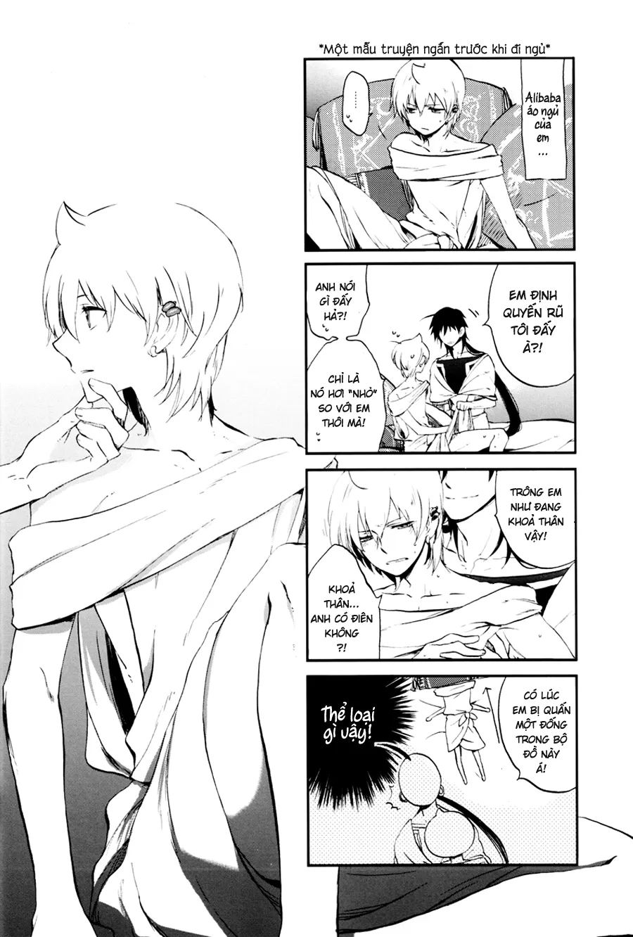 HentaiVN.net - Ảnh 3 - The Hierophile Smiles Twice (Magi: The Labyrinth of Magic) [Hierophilia wa Nido Warau, ヒエロフィリアは二度笑う] - Chap 1