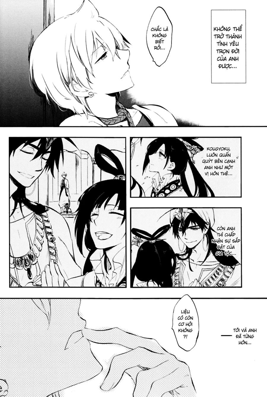 HentaiVN.net - Ảnh 5 - The Hierophile Smiles Twice (Magi: The Labyrinth of Magic) [Hierophilia wa Nido Warau, ヒエロフィリアは二度笑う] - Chap 1
