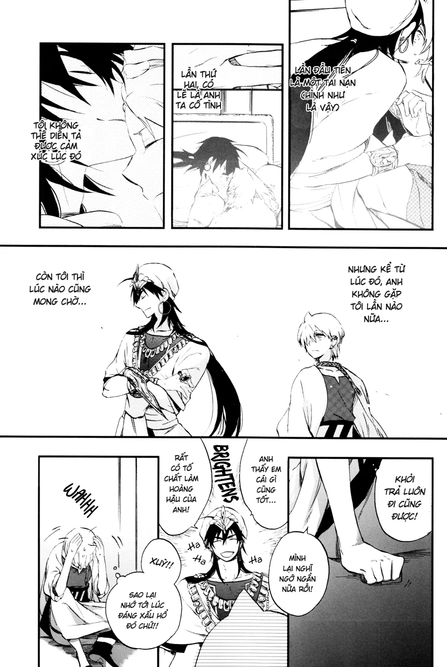 HentaiVN.net - Ảnh 6 - The Hierophile Smiles Twice (Magi: The Labyrinth of Magic) [Hierophilia wa Nido Warau, ヒエロフィリアは二度笑う] - Chap 1