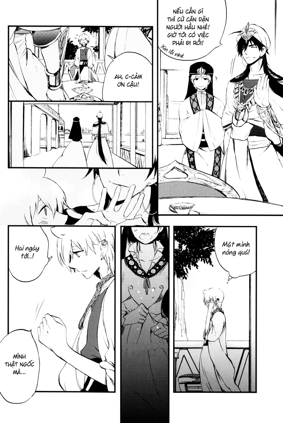 HentaiVN.net - Ảnh 9 - The Hierophile Smiles Twice (Magi: The Labyrinth of Magic) [Hierophilia wa Nido Warau, ヒエロフィリアは二度笑う] - Chap 1