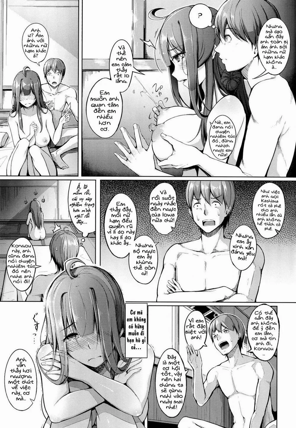 HentaiVN.net - Ảnh 26 - Kocchi Muite Darling!! (Kancolle) - Chap 1
